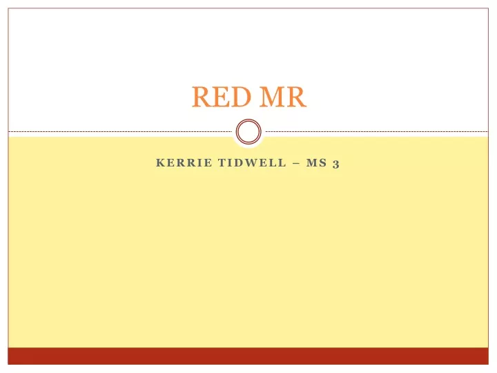 red mr