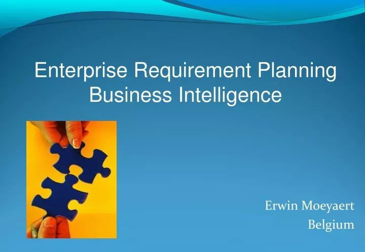 enterprise requirement planning business