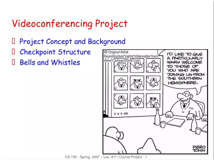 videoconferencing project