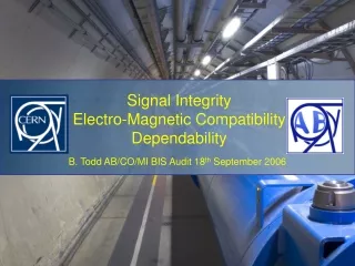 2. Electro-Magnetic Compatibility The different link types Preventive measures Test results