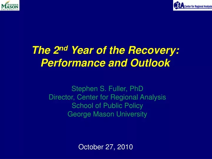 the 2 nd year of the recovery performance