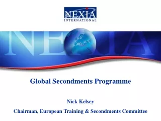 Global Secondments Programme