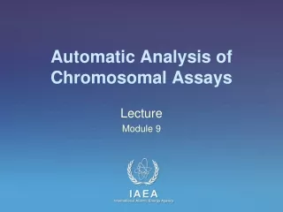 Automatic Analysis of Chromosomal Assays