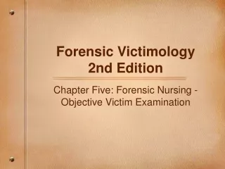 Forensic Victimology   2nd Edition