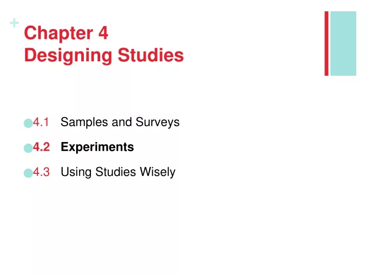 chapter 4 designing studies