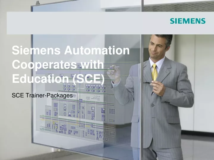 siemens automation cooperates with education sce