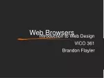 Evolution of Web Browsers: From Tim Berners-Lee to Modern Innovations - slide 1