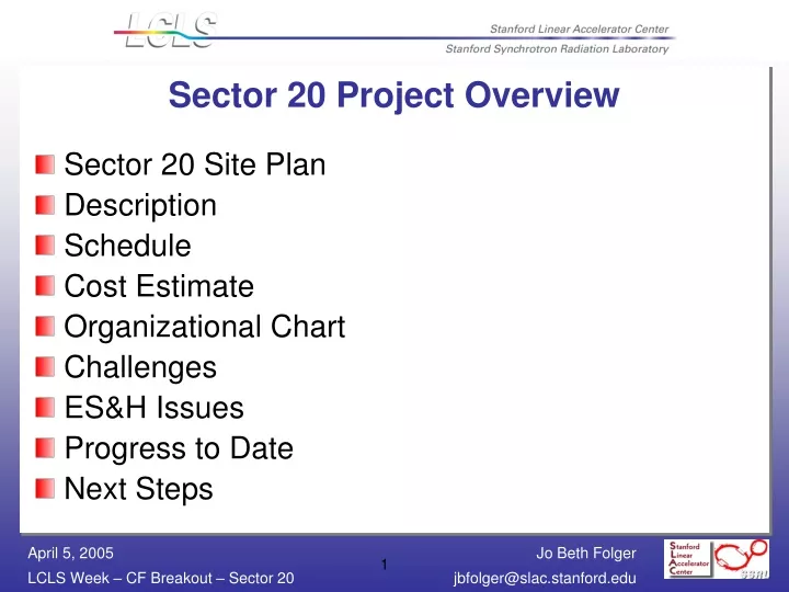 sector 20 project overview