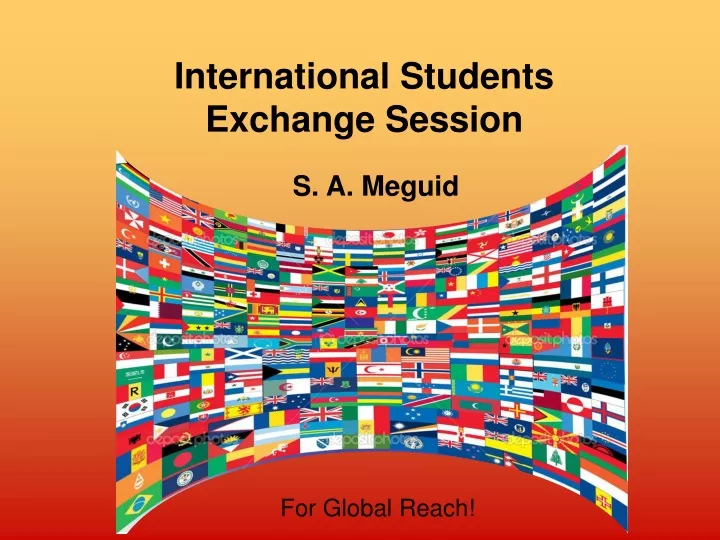international students exchange session