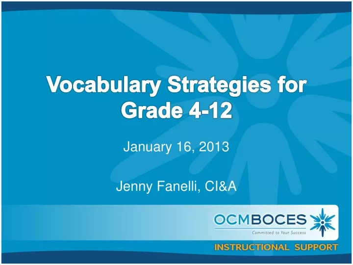 vocabulary strategies for grade 4 12