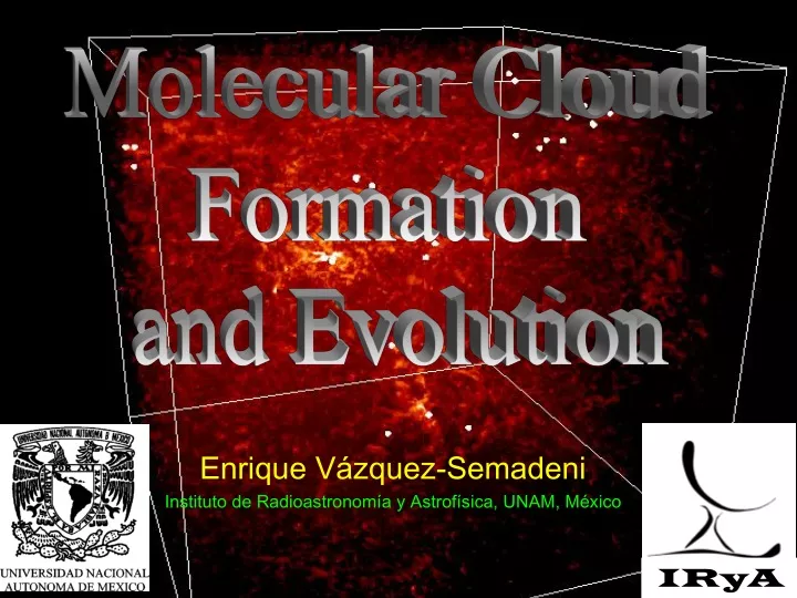 molecular cloud formation and evolution