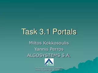 Task 3.1 Portals