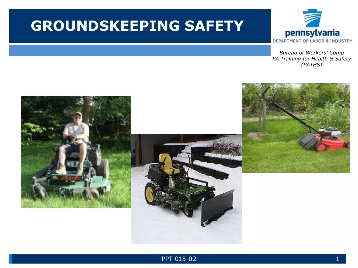groundskeeping safety
