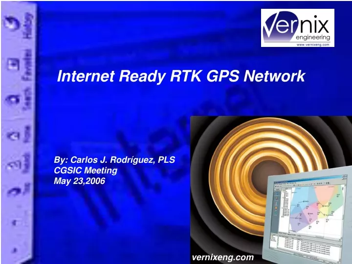 internet ready rtk gps network