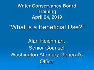 LSI Water Conservancy Board  Training April 24, 2019