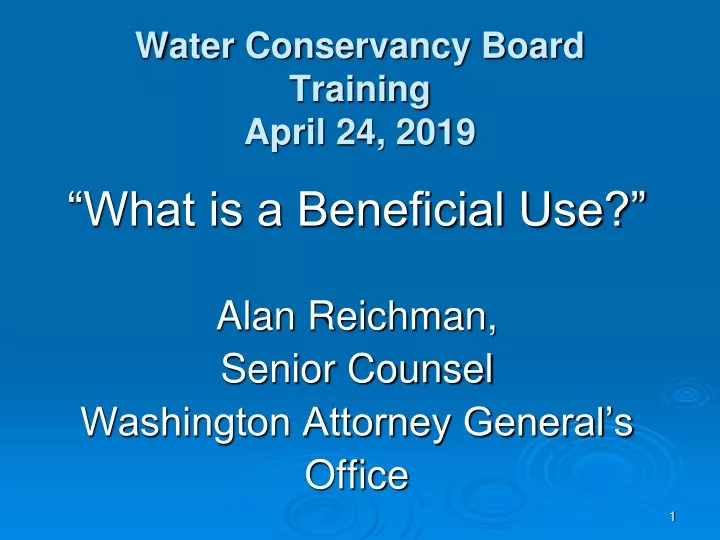 lsi water conservancy board training april 24 2019