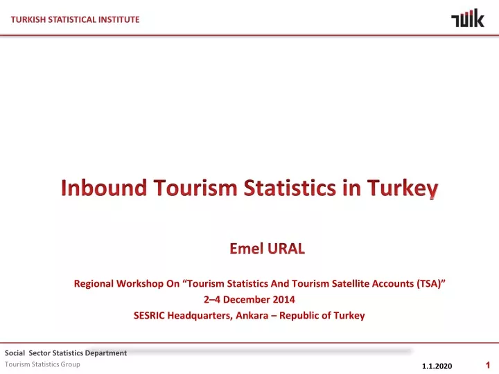 inbound tourism statistics in turkey emel ural