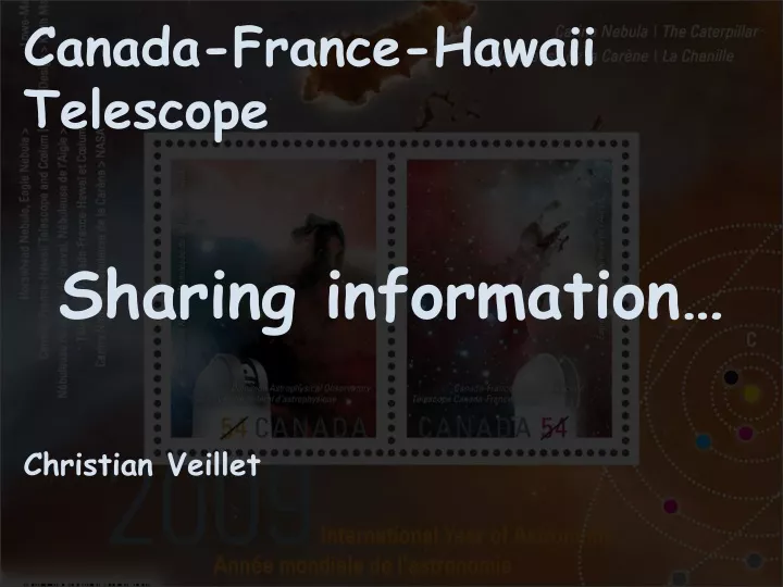 canada france hawaii telescope sharing