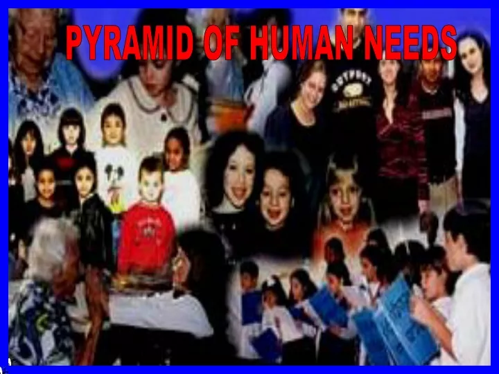 pyramid of human needs