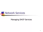Network Services - slide 1