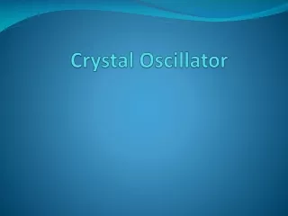Crystal Oscillator