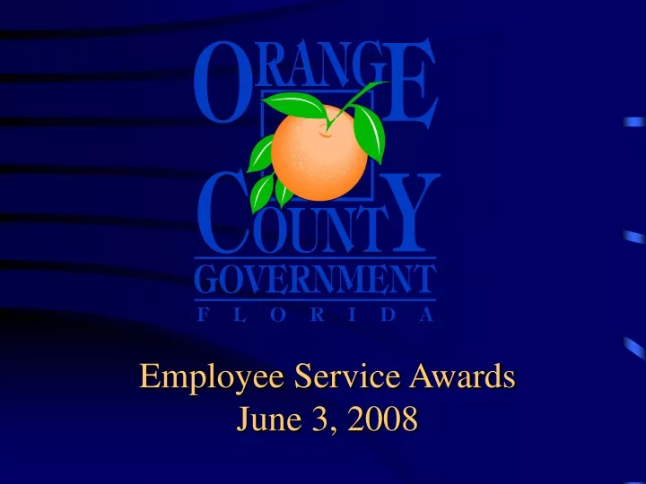 employee service awards june 3 2008