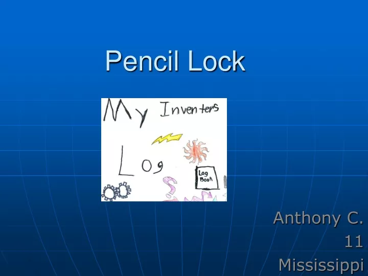 pencil lock