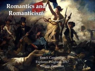 Romantics and  Romanticism