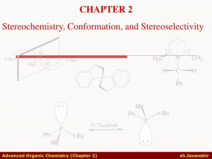 chapter 2 stereochemistry conformation