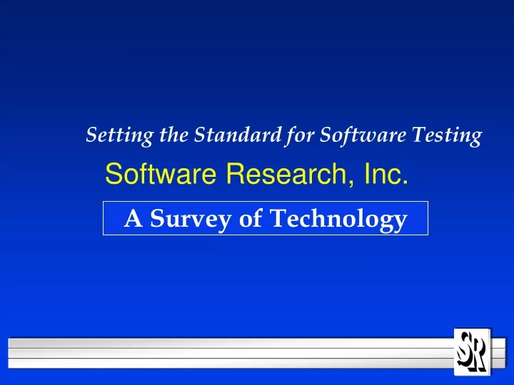 software research inc