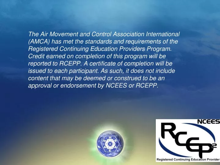 the air movement and control association