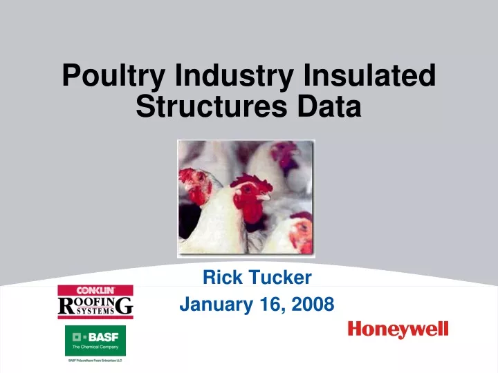 poultry industry insulated structures data