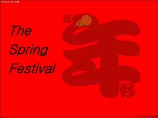 The  Spring  Festival