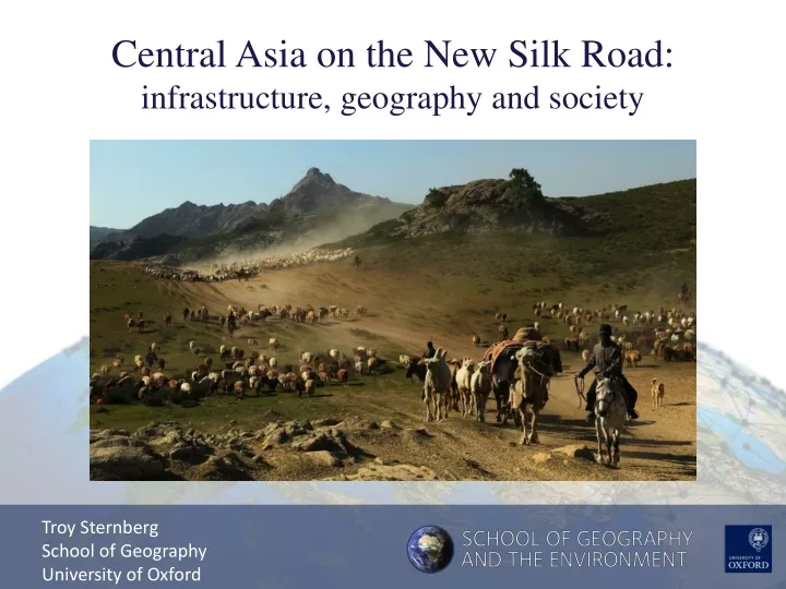 central asia on the new silk road infrastructure