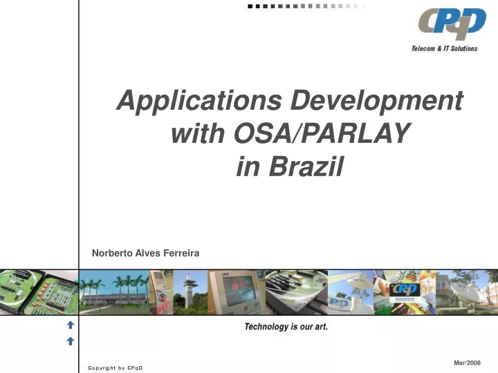 applications development with osa parlay in brazil