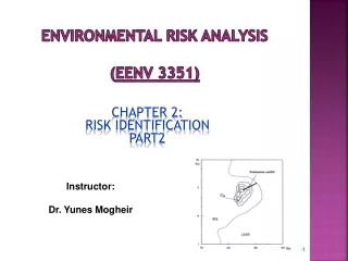 Environmental Risk Analysis ( EENV 3351)