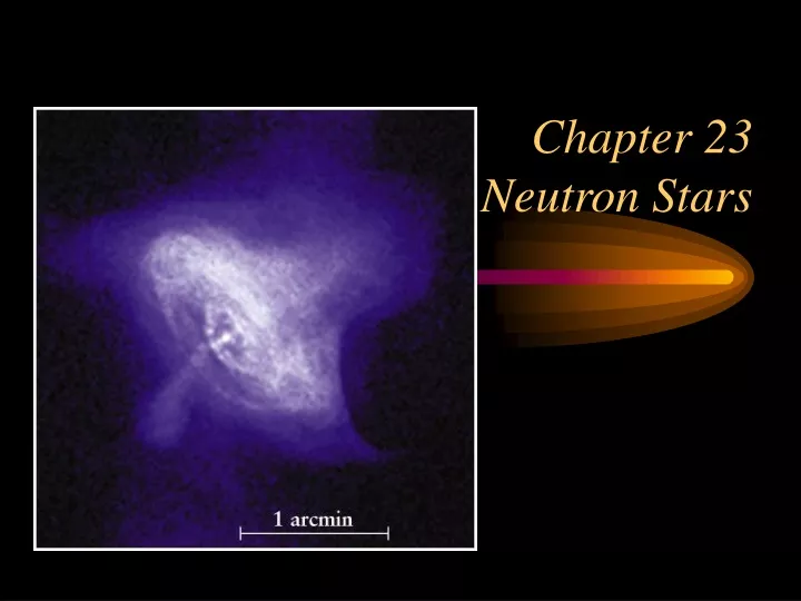 chapter 23 neutron stars