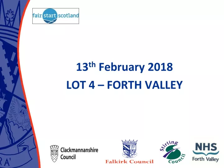13 th february 2018 lot 4 forth valley