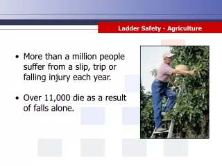 Ladder Safety - Agriculture