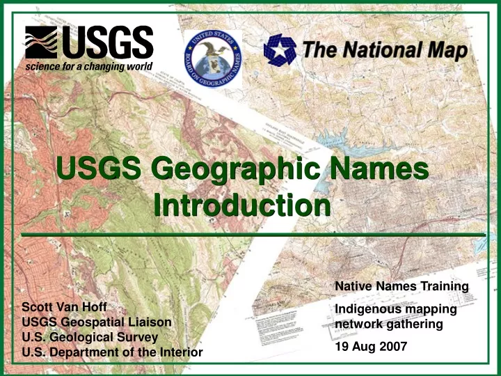 usgs geographic names introduction