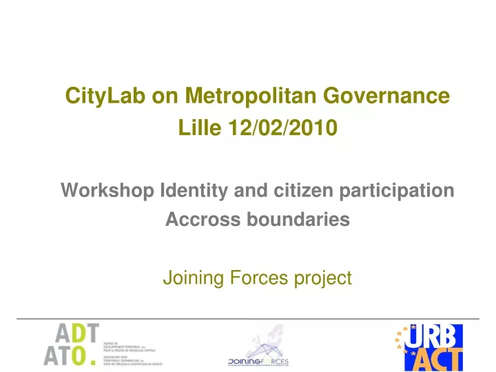 citylab on metropolitan governance lille