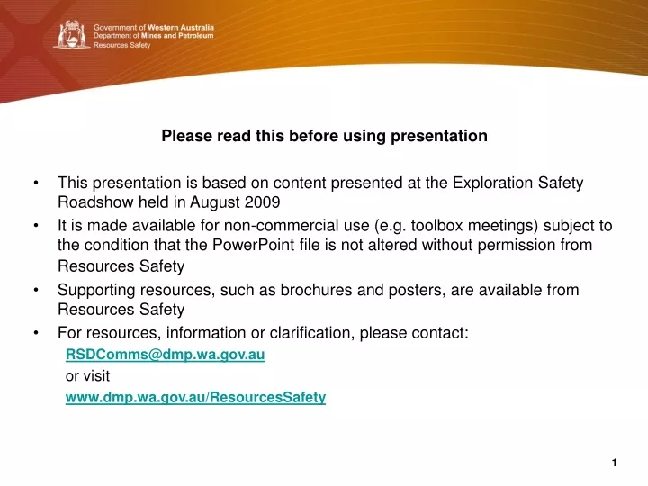 please read this before using presentation this