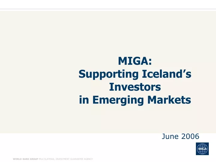 miga supporting iceland s investors in emerging