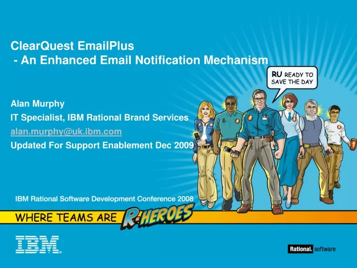 clearquest emailplus an enhanced email