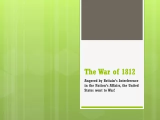 The War of 1812