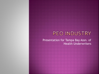 PEO Industry