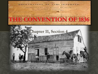 The Convention of 1836