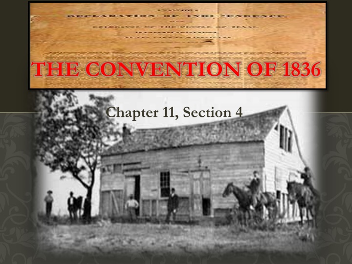 the convention of 1836
