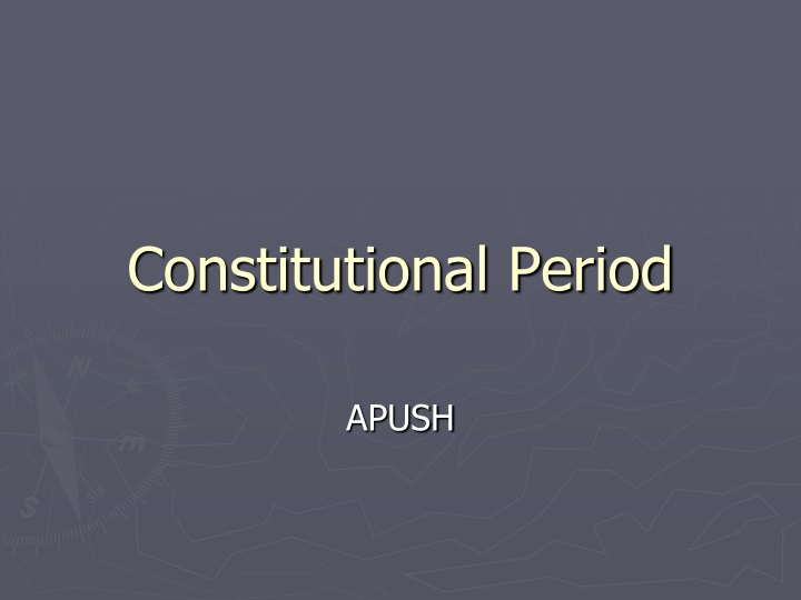 constitutional period