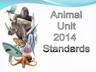 Animal Unit 2014  Standards